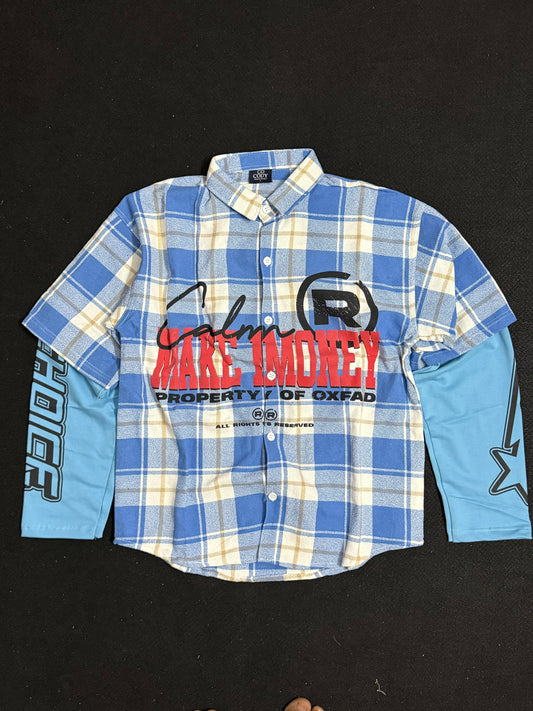 Docter sleev down' sholder shirt