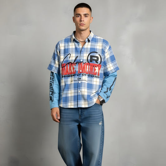 Docter sleev down' sholder shirt