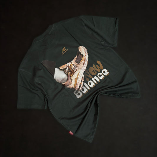 Drop shoulder with back print t-shirt